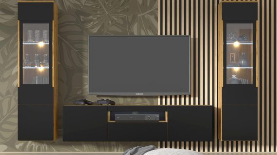 miniaturka Witryna Kismet 150 cm Wisząca Dąb Artisan