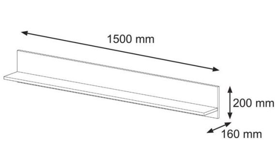 miniaturka Meblościanka Kismet B do Pokoju Dziennego Klasyczna