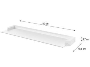 miniaturka Zestaw 2 Półek KISMET Wiszących 60 cm