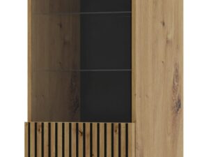 miniaturka Zestaw Mebli Merve A Nowoczesny z Lamelowanymi Frontami