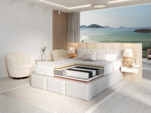 miniaturka Kieszeniowy Materac LATO Visco Lateks Kokos