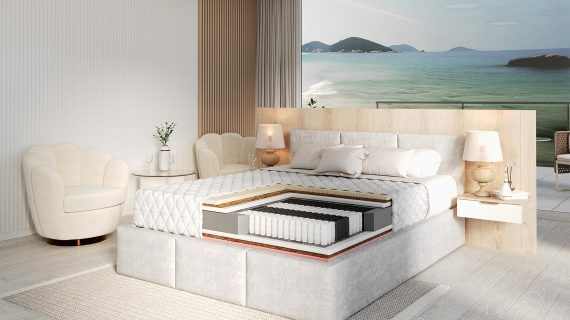 miniaturka Kieszeniowy Materac LATO Visco Lateks Kokos