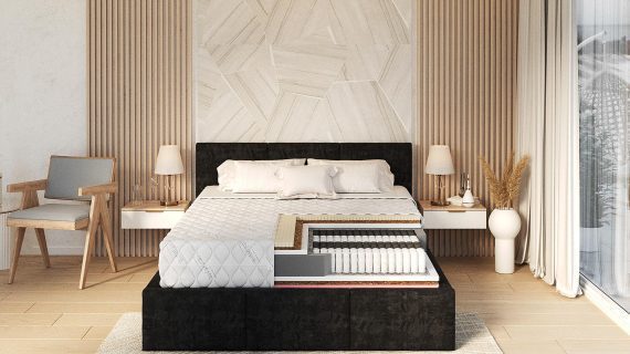 miniaturka Kieszeniowy Materac LATO Visco Lateks Kokos