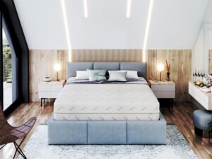 miniaturka Piankowy Materac AJRIN Visco Lateks Kokos H3 H4