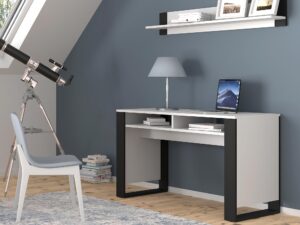 miniaturka Biurko Takoz Praktyczne z Dwoma Półkami