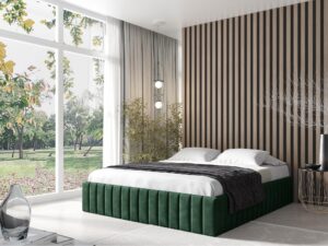 miniaturka Przytulne Łóżko TRUSKAWKA Tapicerowane