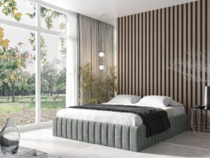 miniaturka Przytulne Łóżko TRUSKAWKA Tapicerowane