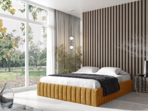 miniaturka Przytulne Łóżko TRUSKAWKA Tapicerowane