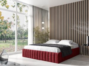 miniaturka Przytulne Łóżko TRUSKAWKA Tapicerowane