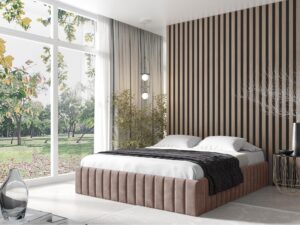 miniaturka Przytulne Łóżko TRUSKAWKA Tapicerowane