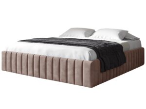 miniaturka Przytulne Łóżko TRUSKAWKA Tapicerowane