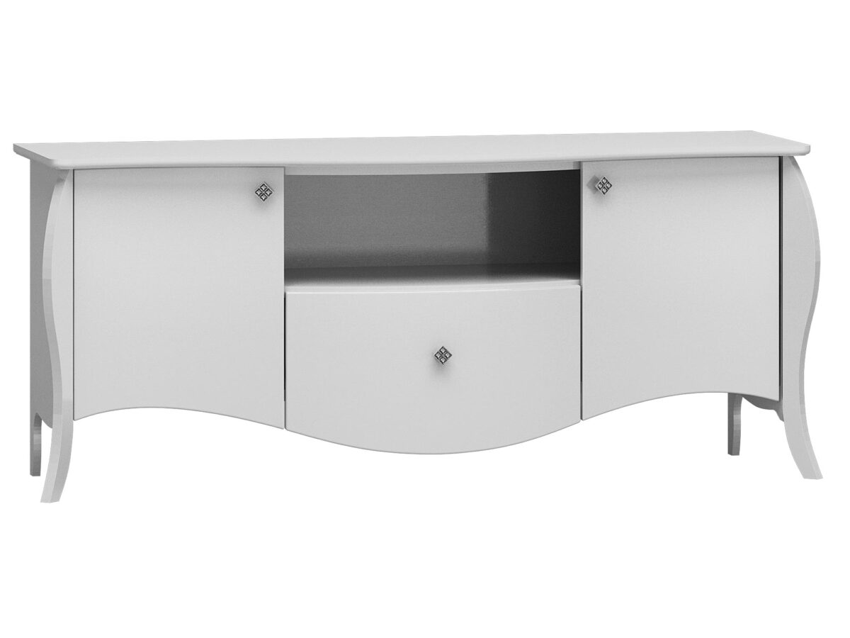 Komoda RTV w Stylu Połysku Barocco BR01