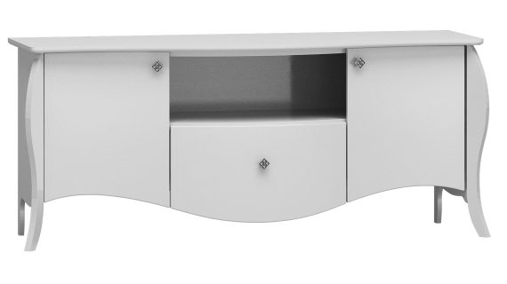 Komoda RTV w Stylu Połysku Barocco BR01