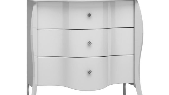 Designerska Komoda Połysk Barocco BR04