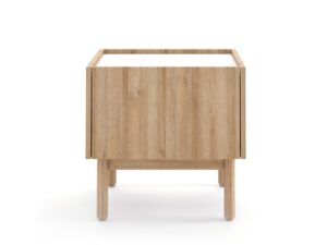 Stolik Nocny Baro z Marmurowym Blatem