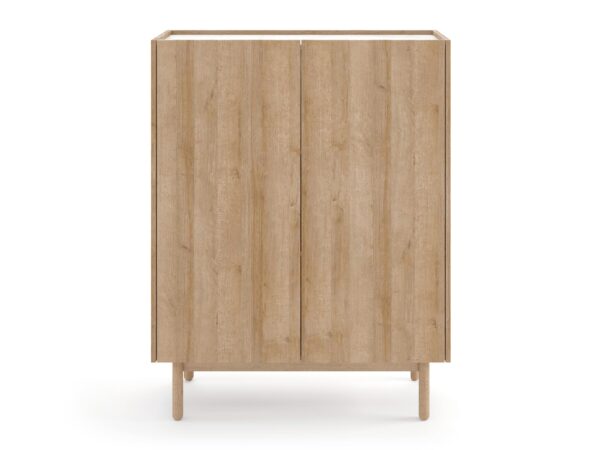 Komoda w stylu loft -– naturalna struktura drewna