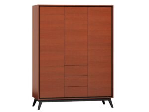 Szafa 3-Drzwiowa Retro Kasztan Boston BS14