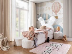 miniaturka Nowoczesne Łóżko Dziecięce LIEBRE z Pojemnikiem