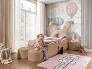 miniaturka Nowoczesne Łóżko Dziecięce LIEBRE z Pojemnikiem