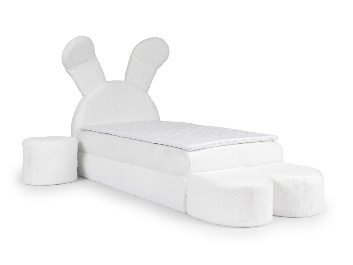 Nowoczesne Łóżko Dziecięce LIEBRE z Pojemnikiem