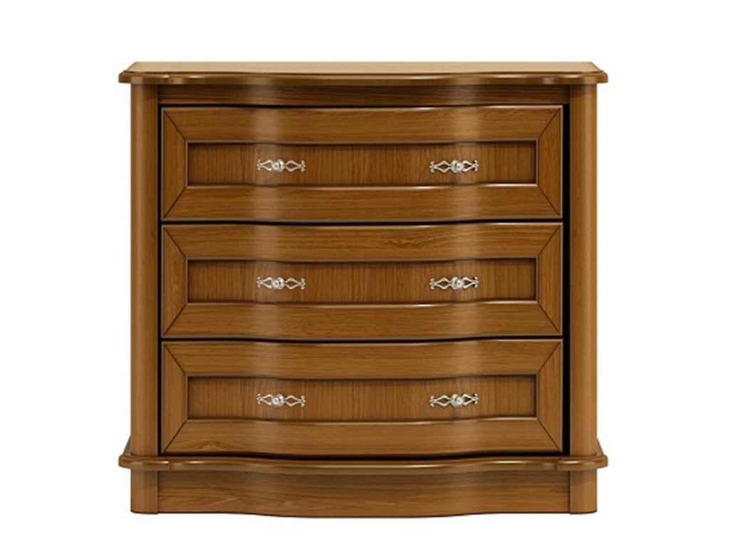 Klasyczna Komoda w Stylu Dąb Orzech Caren C04