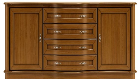 Klasyczna Komoda Dąb Orzech Caren C08