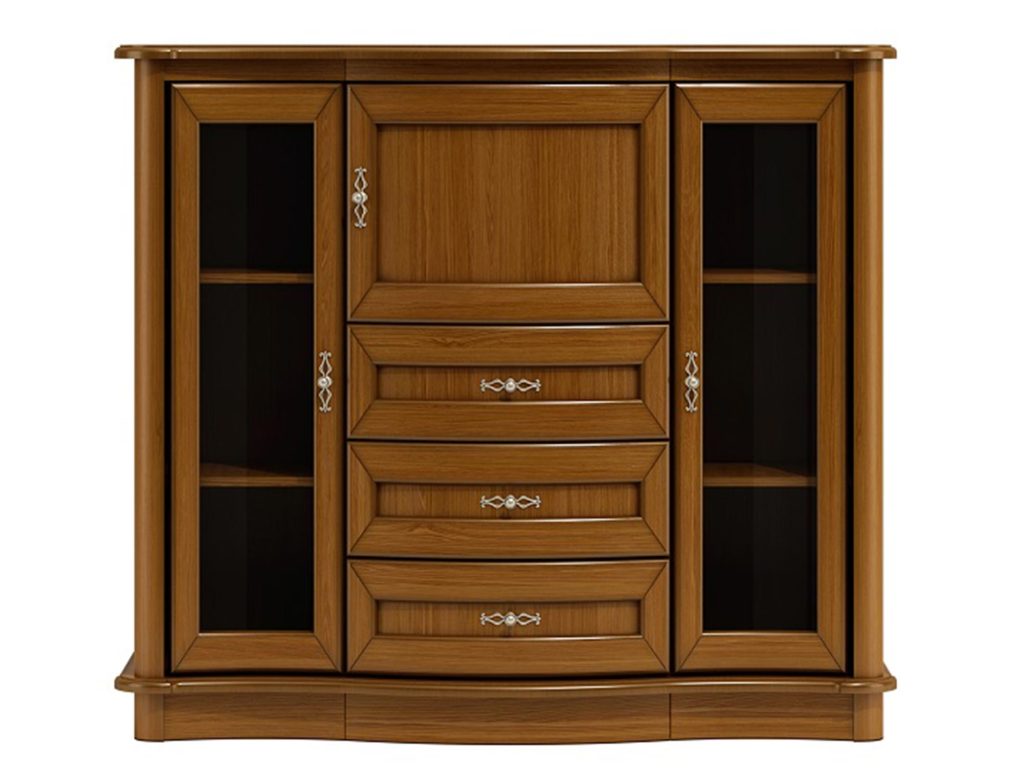 Klasyczna Komoda Dąb Orzech Caren C12