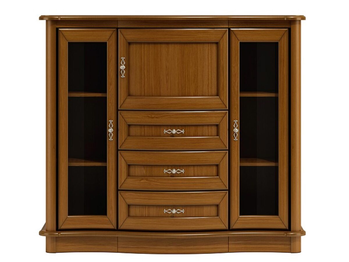 Klasyczna Komoda Dąb Orzech Caren C12