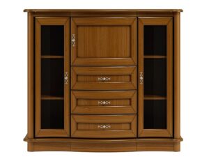 Klasyczna Komoda Dąb Orzech Caren C12