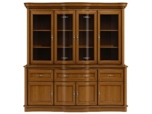 Elegancka Witryna Dąb Orzech Caren C24+C25