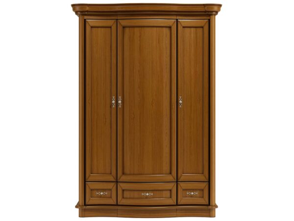 . Klasyczna dwudrzwiowa szafa z dwiema szufladami