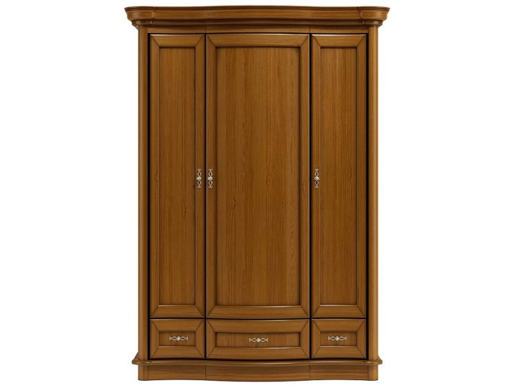 . Klasyczna dwudrzwiowa szafa z dwiema szufladami