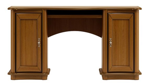 Klasyczne Biurko Dąb Orzechowy Caren C30