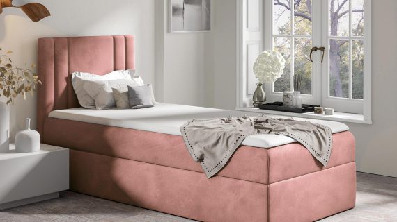 miniaturka Eleganckie Łóżko LEGATO Kontynentalne