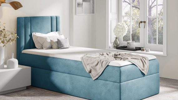 miniaturka Eleganckie Łóżko LEGATO Kontynentalne