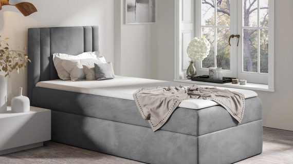 miniaturka Eleganckie Łóżko LEGATO Kontynentalne