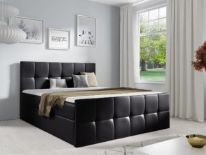 miniaturka Łóżko Kontynentalne Fiore z Eleganckim Pikowaniem