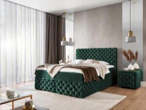 miniaturka Luksusowe Łóżko ROSA w Stylu Glamour