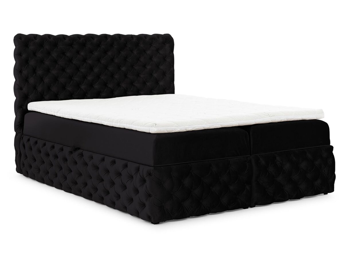 Luksusowe Łóżko ROSA w Stylu Glamour