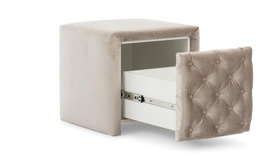 miniaturka Stolik Nocny ROSA Luksus w Stylu Glamour