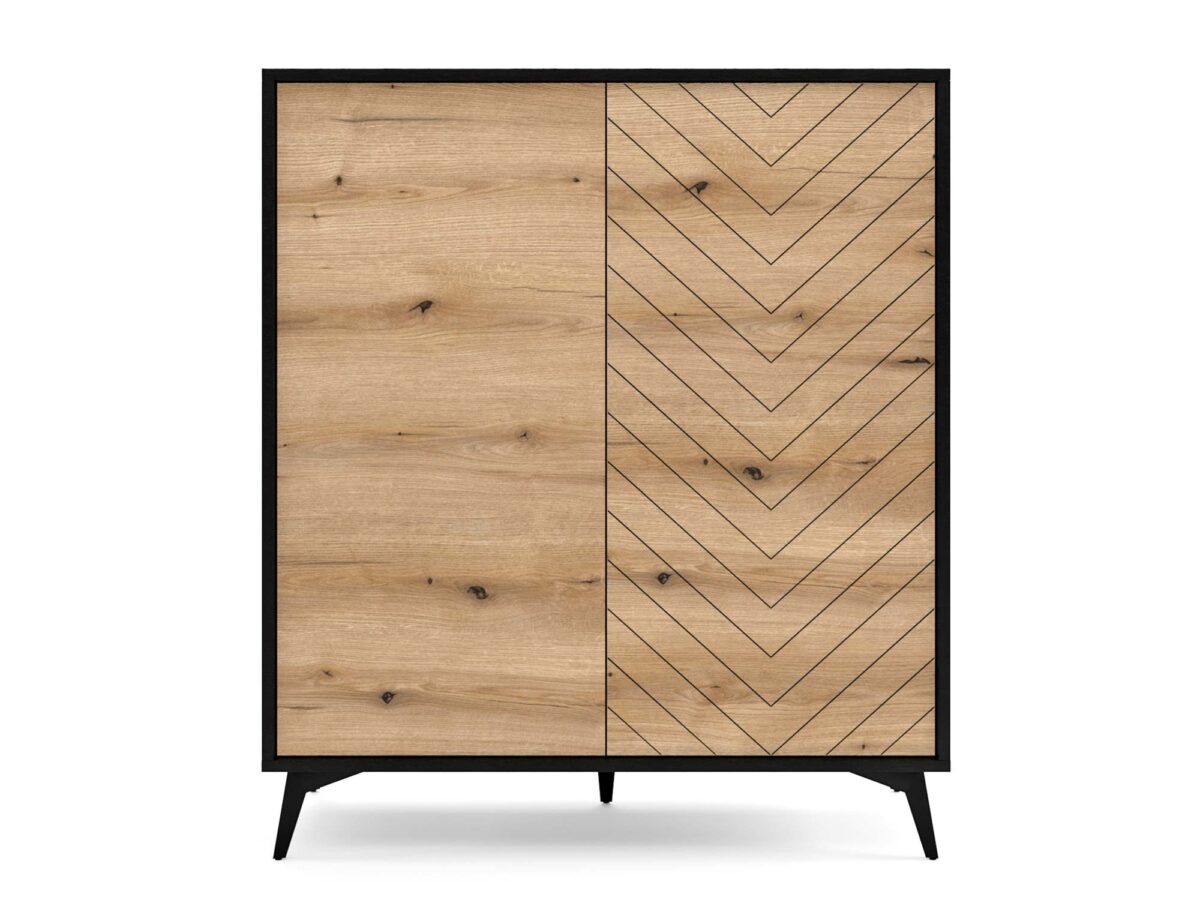 Komoda Diament w Odcieniu Dąb Evoke