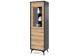 miniaturka Witryna Diament Wąska w Dębowym Odcieniu