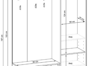 miniaturka Garderoba Diament Praktyczna i Elegancka