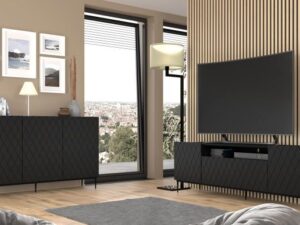 miniaturka Szafka RTV Bellagio Pojemna z Półką