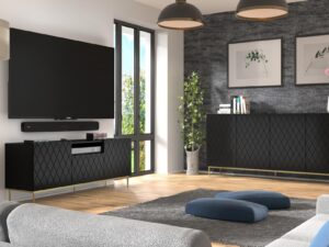 miniaturka Duża Komoda Bellagio z Metalowymi Nóżkami