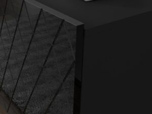 miniaturka Szafka RTV Bellagio 145 cm w Wysokim Połysku