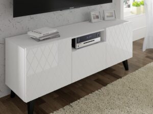 miniaturka Szafka RTV Bellagio 145 cm w Wysokim Połysku