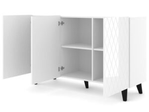 miniaturka Komoda Bellagio Innowacyjna z Frezowanymi Frontami