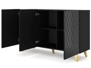 miniaturka Komoda Bellagio Innowacyjna z Frezowanymi Frontami