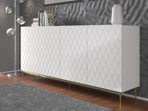 miniaturka Komoda Bellagio z Zdobionymi Frontami Stylowa